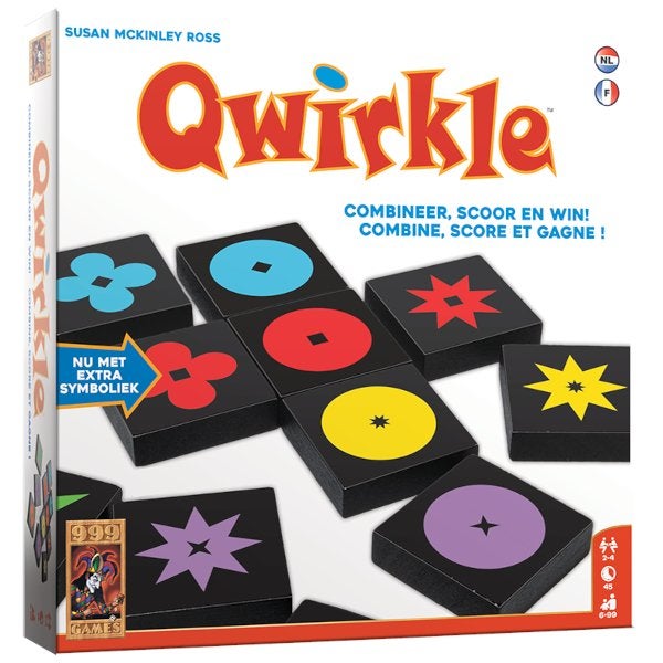 Qwirkle Basisspel 999 Games Bordspel Nieuw, 999 Games, Nieuw, Ophalen of Verzenden, 999 Games