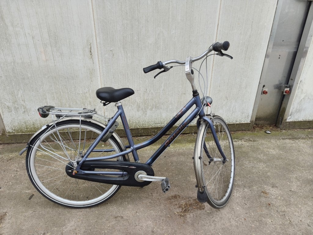 damesfiets gazelle orange 1     7 versnelling, Ophalen, Versnellingen, Gazelle, Trommelrem