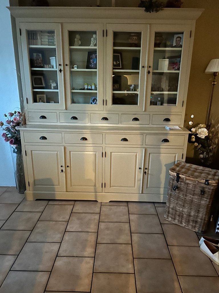 vitrinekast, Huis en Inrichting, Ophalen, Met deur(en), 200 cm of meer, 150 tot 200 cm