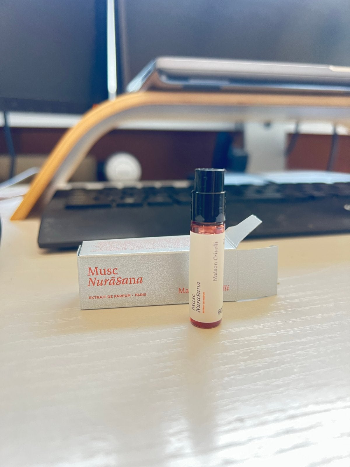 Maison Crivelli Musc Nurasana Extrait de Parfum Sample, Ophalen of Verzenden, Nieuw