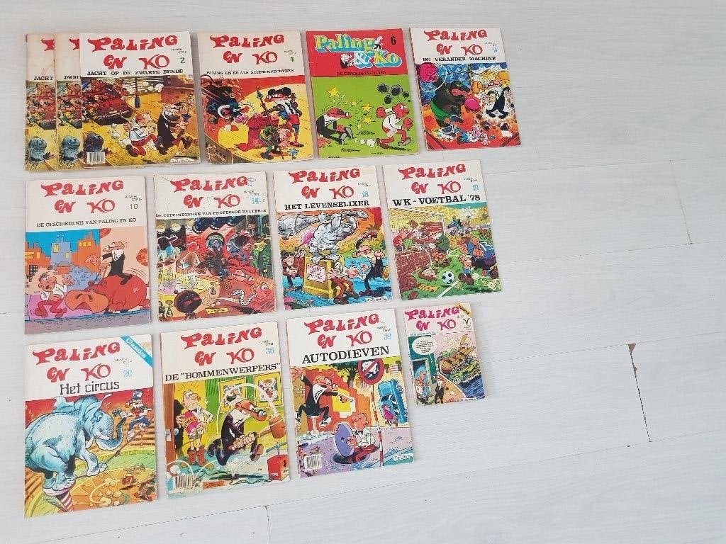 Paling en Ko, Meerdere stripboeken, Ophalen of Verzenden, Gelezen, Francisco Ibáñez