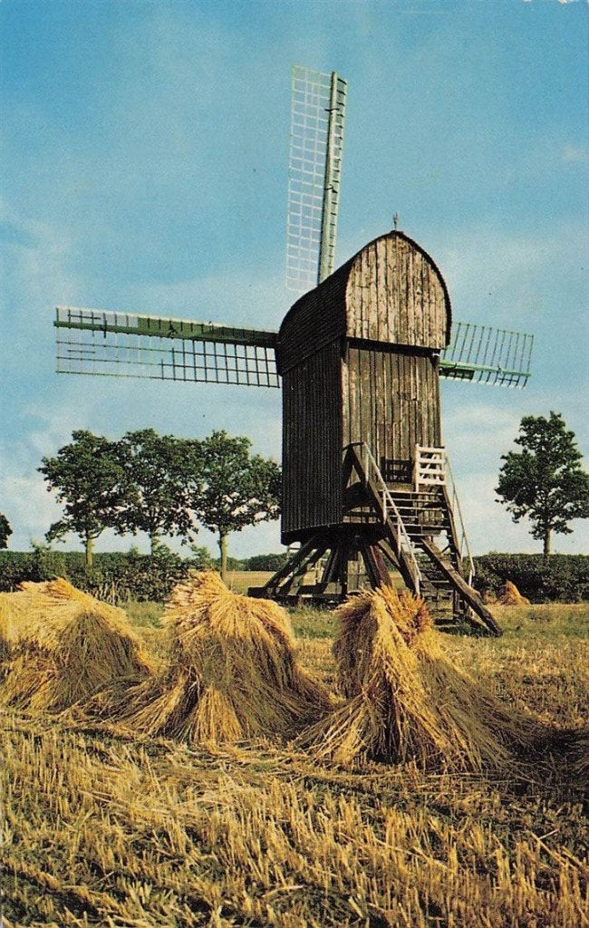 703-424-041 Dutch Windmill, Ophalen of Verzenden, Voor 1920, Zuid-Holland