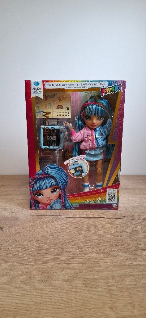 Rainbow High Junior High Rock Band - Skyler Bradshaw - NIEUW, MGA Entertainment, Overige typen, Onbekend, Nieuw
