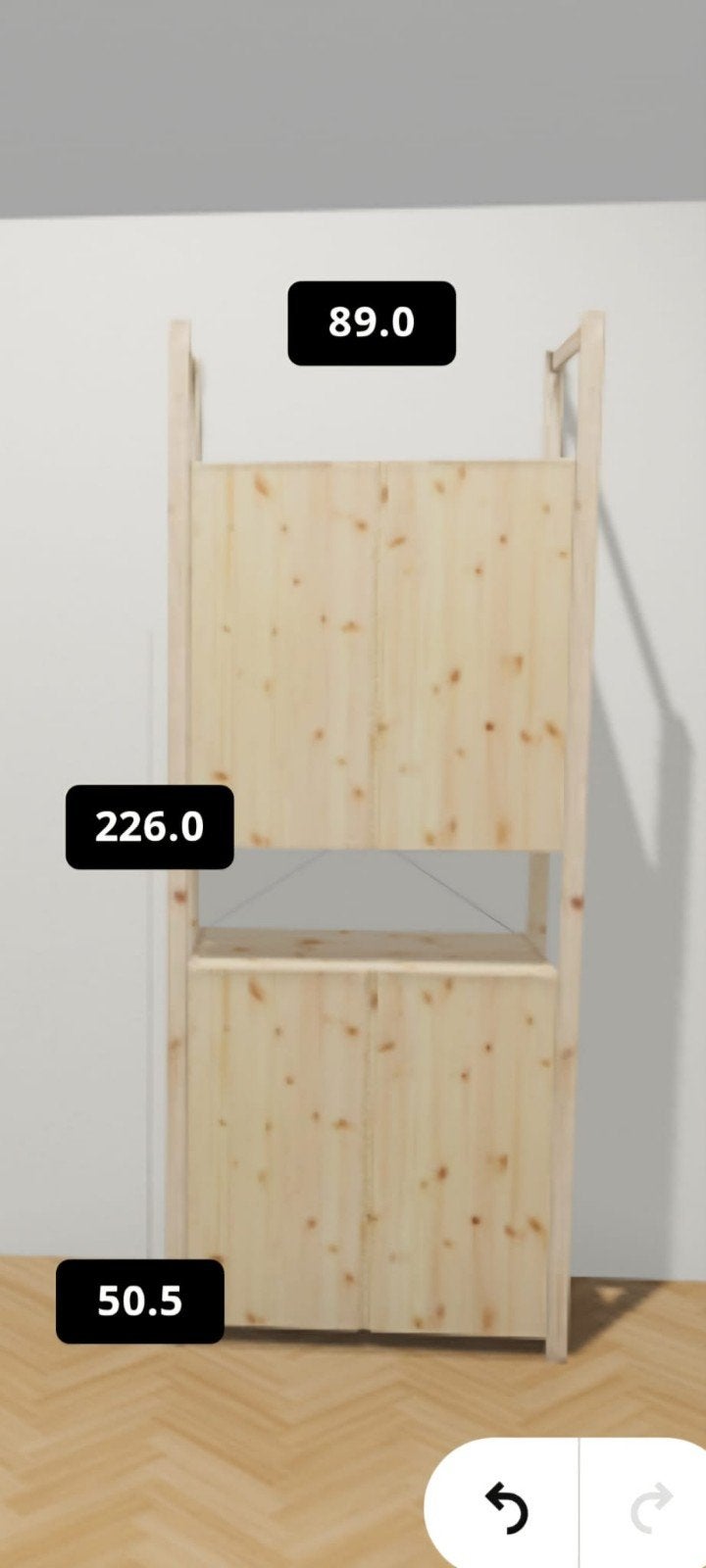 IVAR kast, Ophalen, Zo goed als nieuw