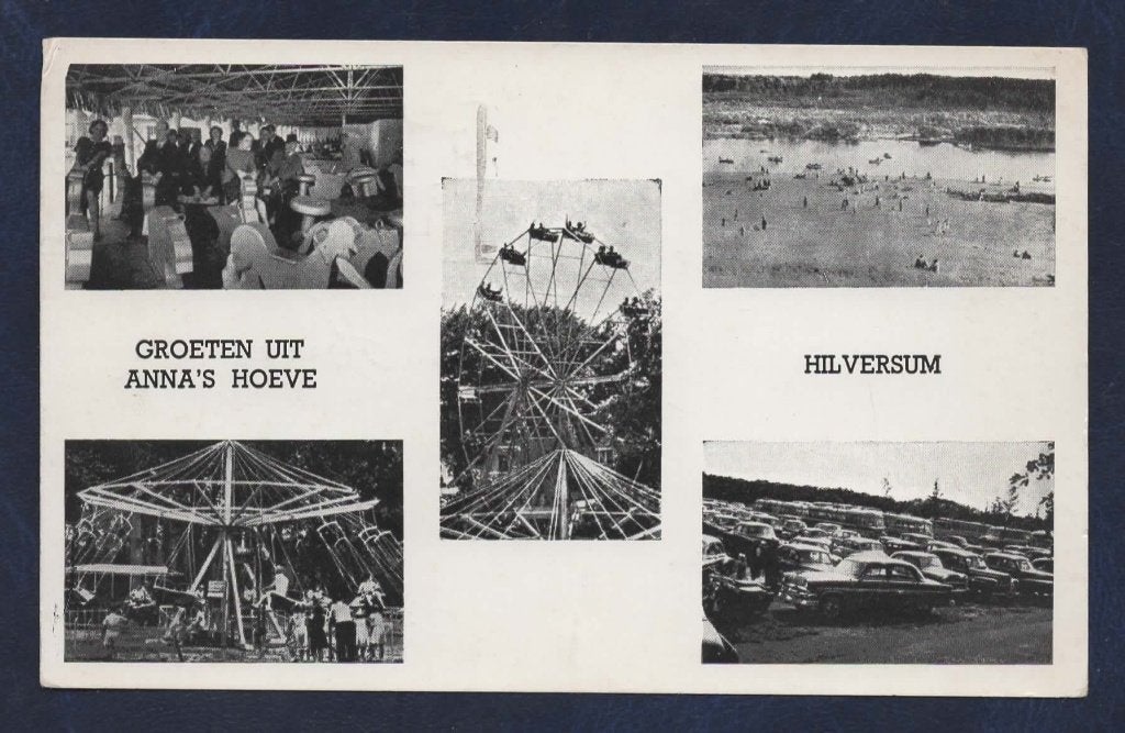 Hilversum - Groeten uit Anna's Hoeve - 1959 (pst.st. H'sum), Verzenden, 1940 tot 1960, Gelopen, Noord-Holland