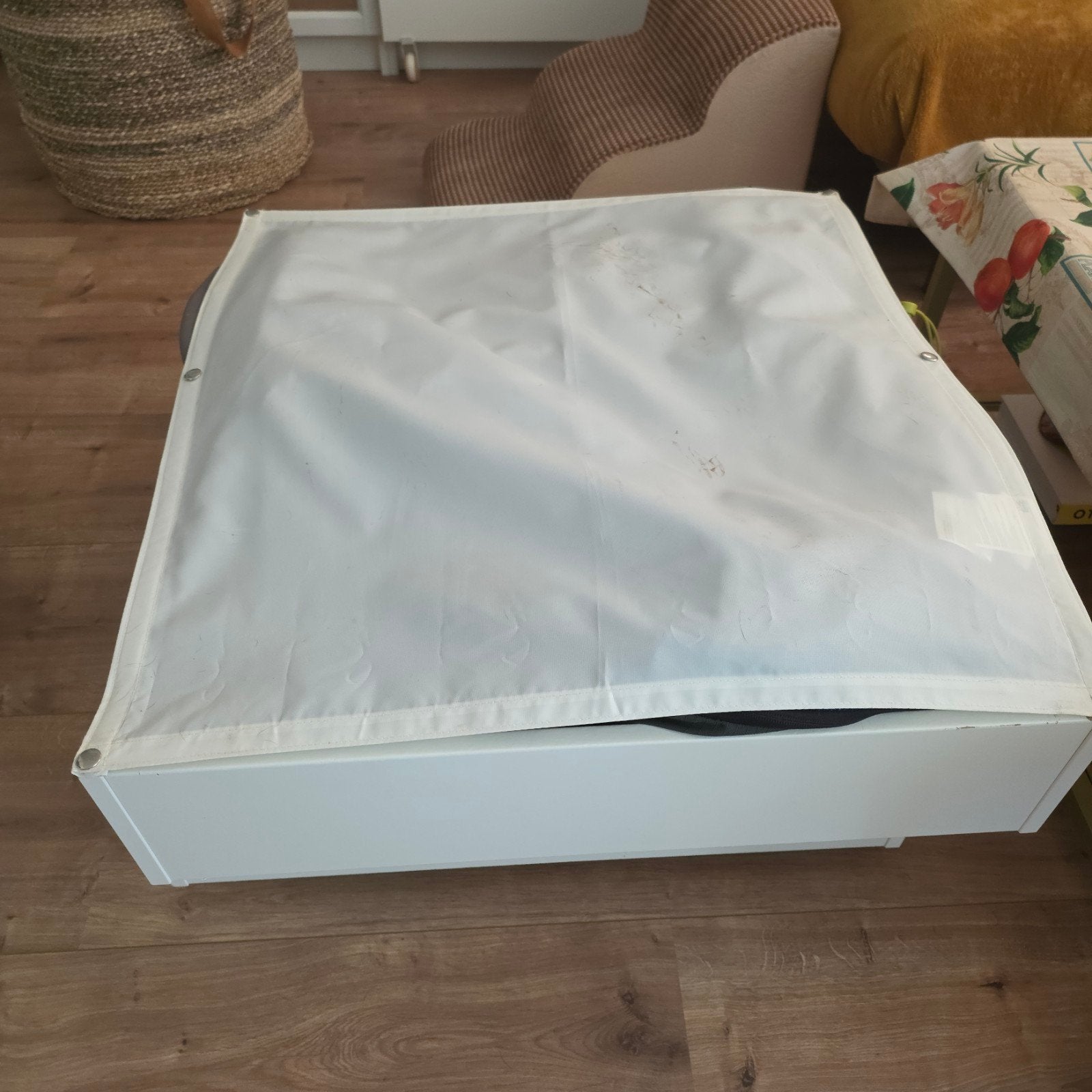 2x Box met lade en boxkleed, Kinderen en Baby's, Boxen, Ophalen, Gebruikt, Boxkleed