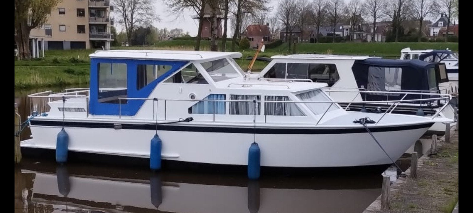 Stalen Polaris kruiser +/- 9,20 ok/ak, Watersport en Boten, Motorboten en Motorjachten, Binnenboordmotor, Diesel, Kruiser, Polaris