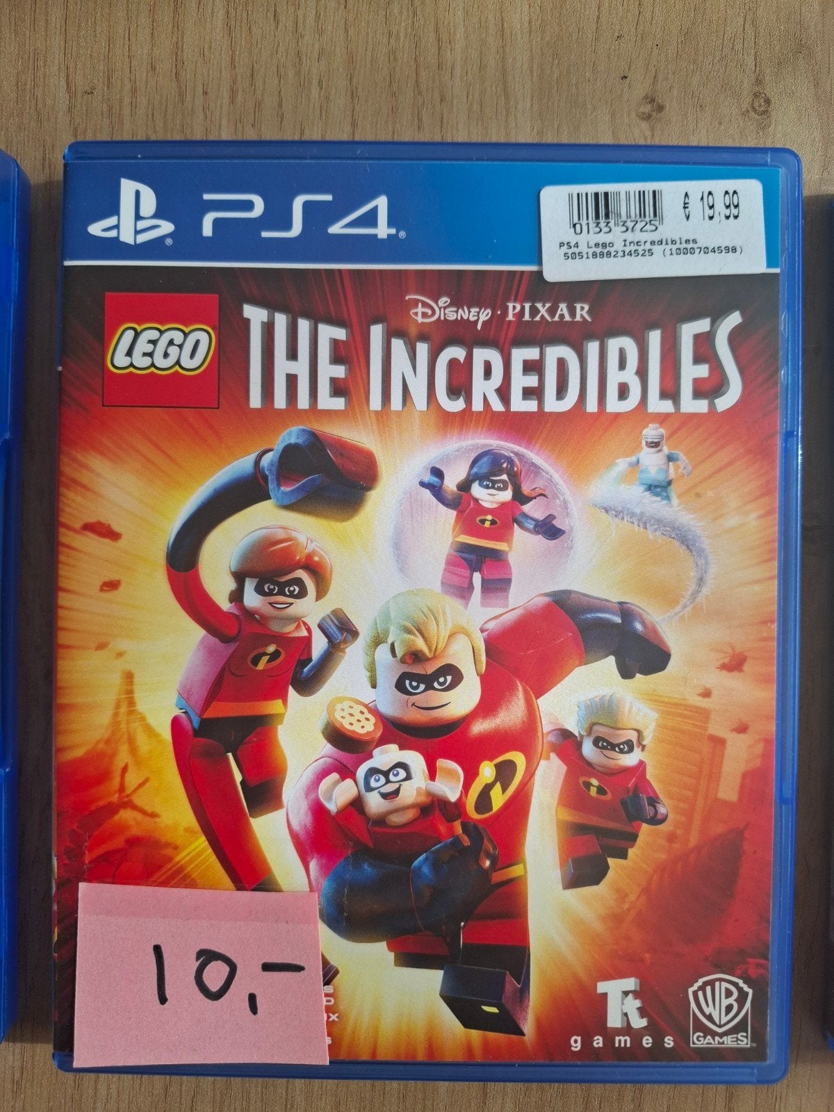 LEGO The Incredibles PS4 - Avontuurlijk familiespel, Avontuur en Actie, Gebruikt, 2 spelers, Eén computer