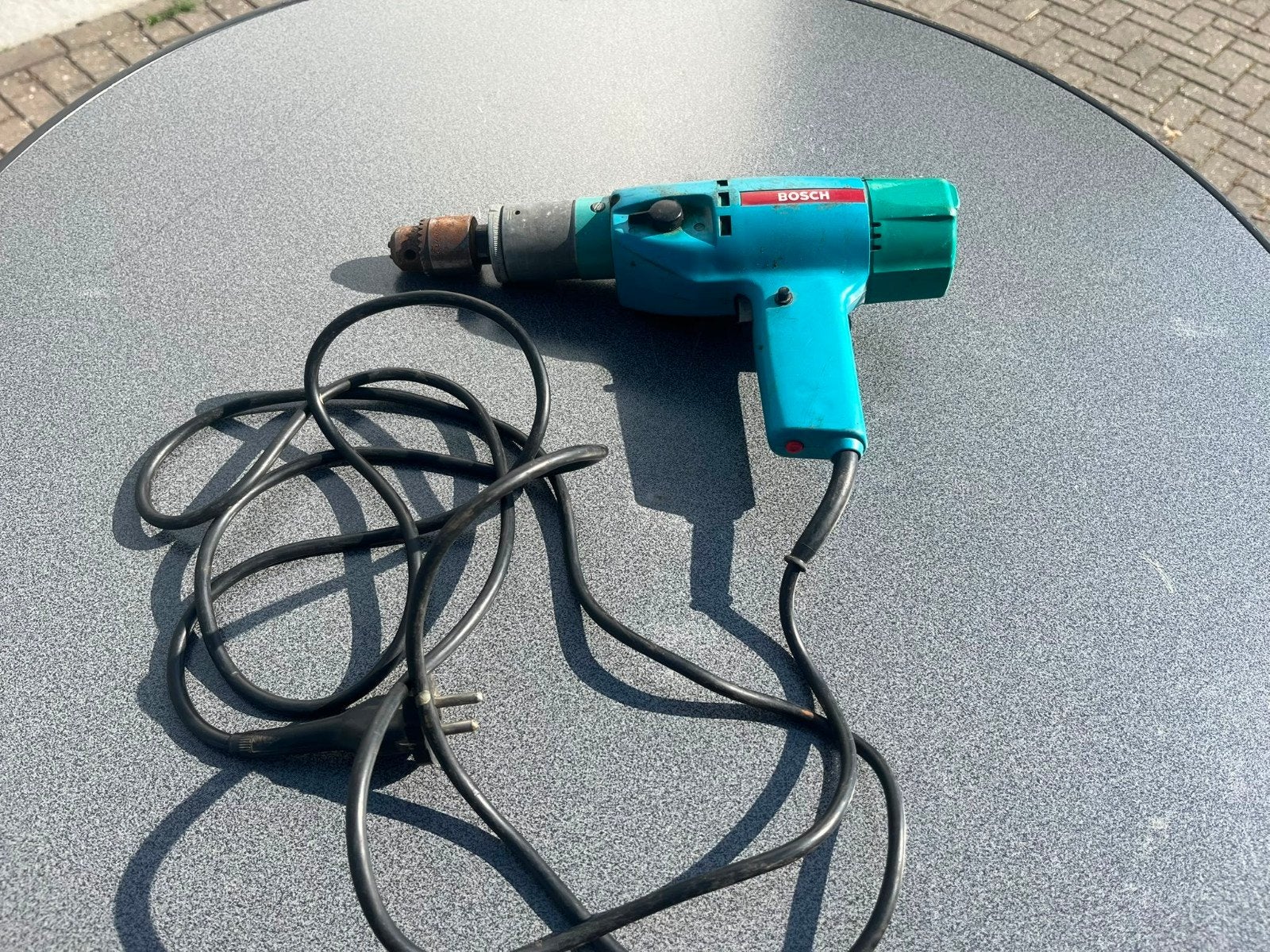Bosch Boormachine vintage 350 Watt te koop, Ophalen of Verzenden, Gebruikt, Minder dan 400 watt, Boormachine