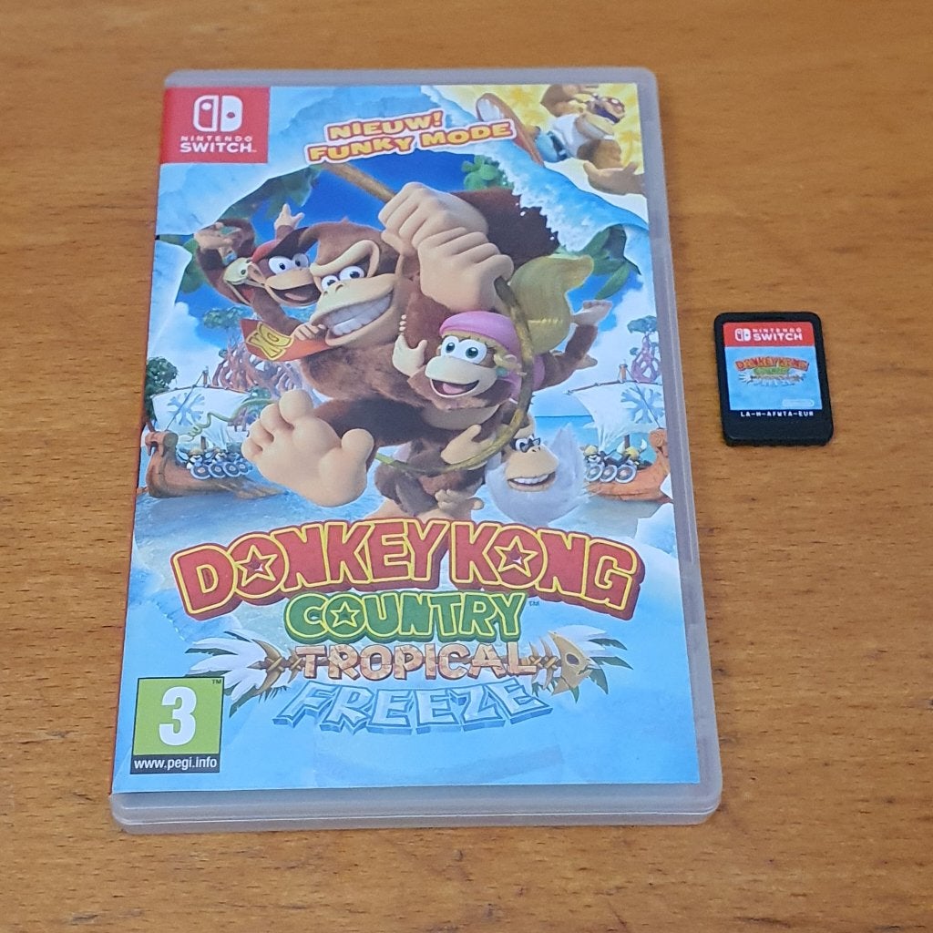 SWITCH | Donkey Kong Country Tropical Freeze, Avontuur en Actie, Gebruikt, 2 spelers, Ophalen of Verzenden
