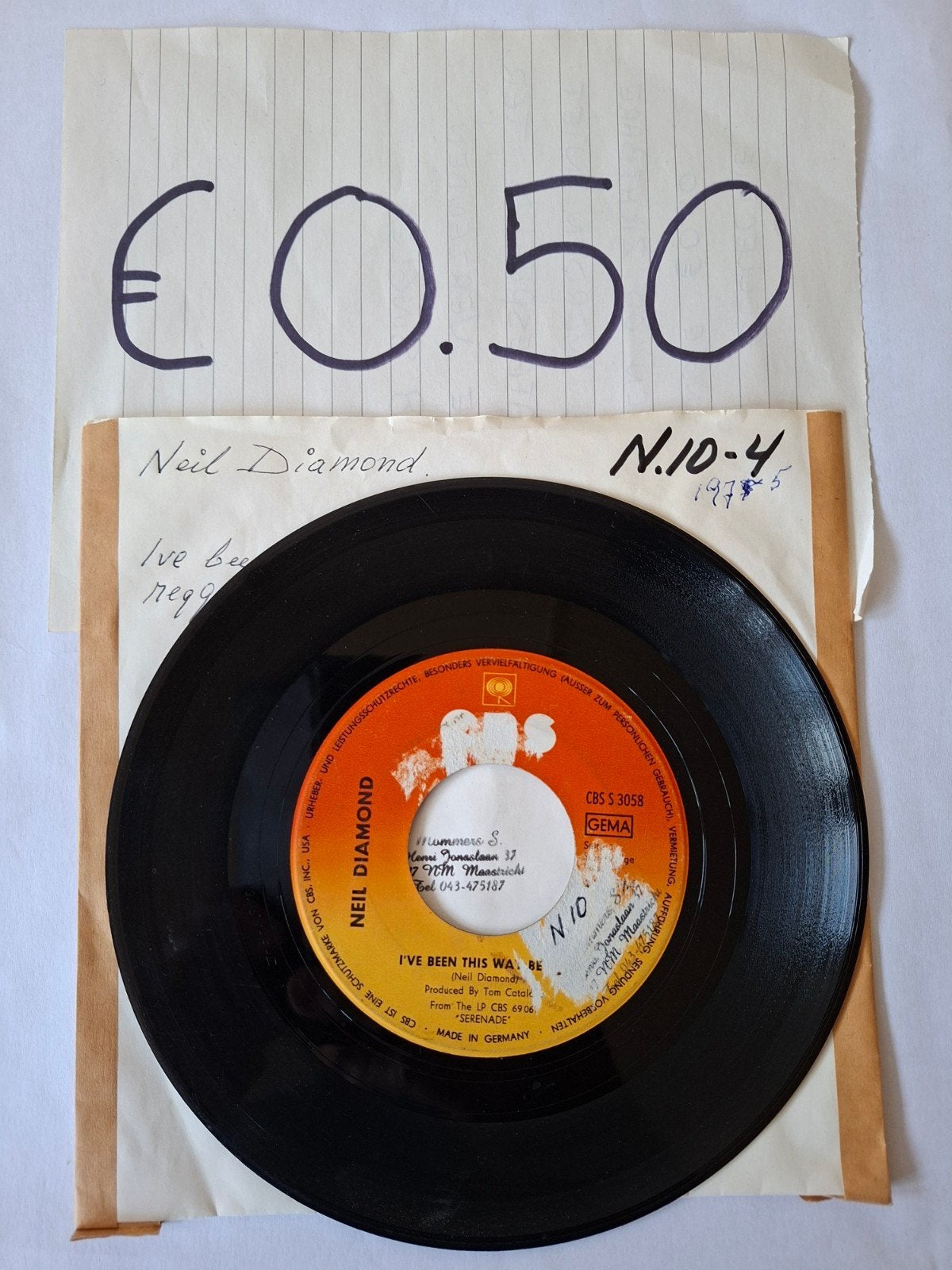 Neil Diamond, Ophalen of Verzenden, Gebruikt, 7 inch, Pop