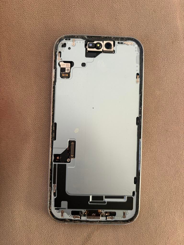 iPhone 15 (scherm ontbreekt, barst achterkant) - voor repara, Telecommunicatie, Mobiele telefoons | Apple iPhone, Ophalen, 512 GB