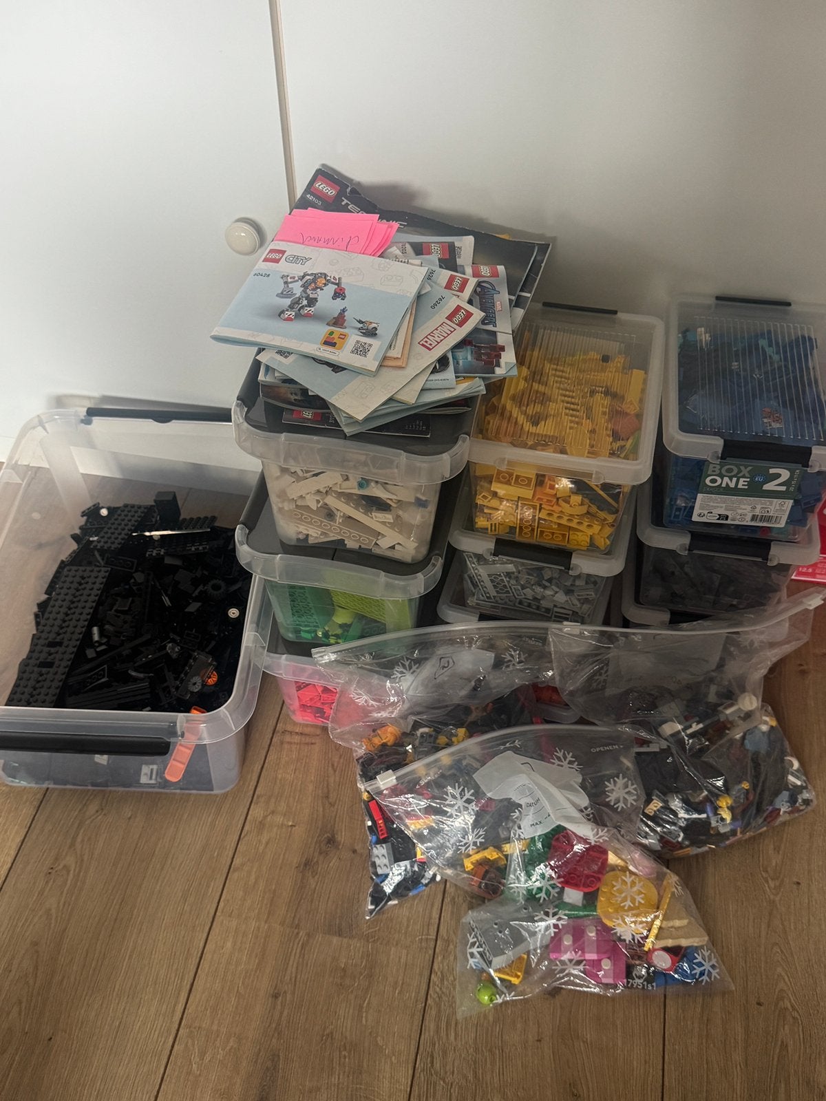 Grote partij lego met minifiguren en boekjes!, Ophalen, Gebruikt, Overige typen