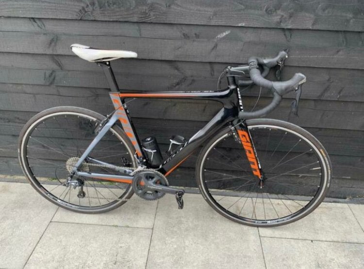 Giant Propel Advanced Carbon | Maat M | Ultegra | PowerTap, Ophalen, Carbon, Giant, Zo goed als nieuw