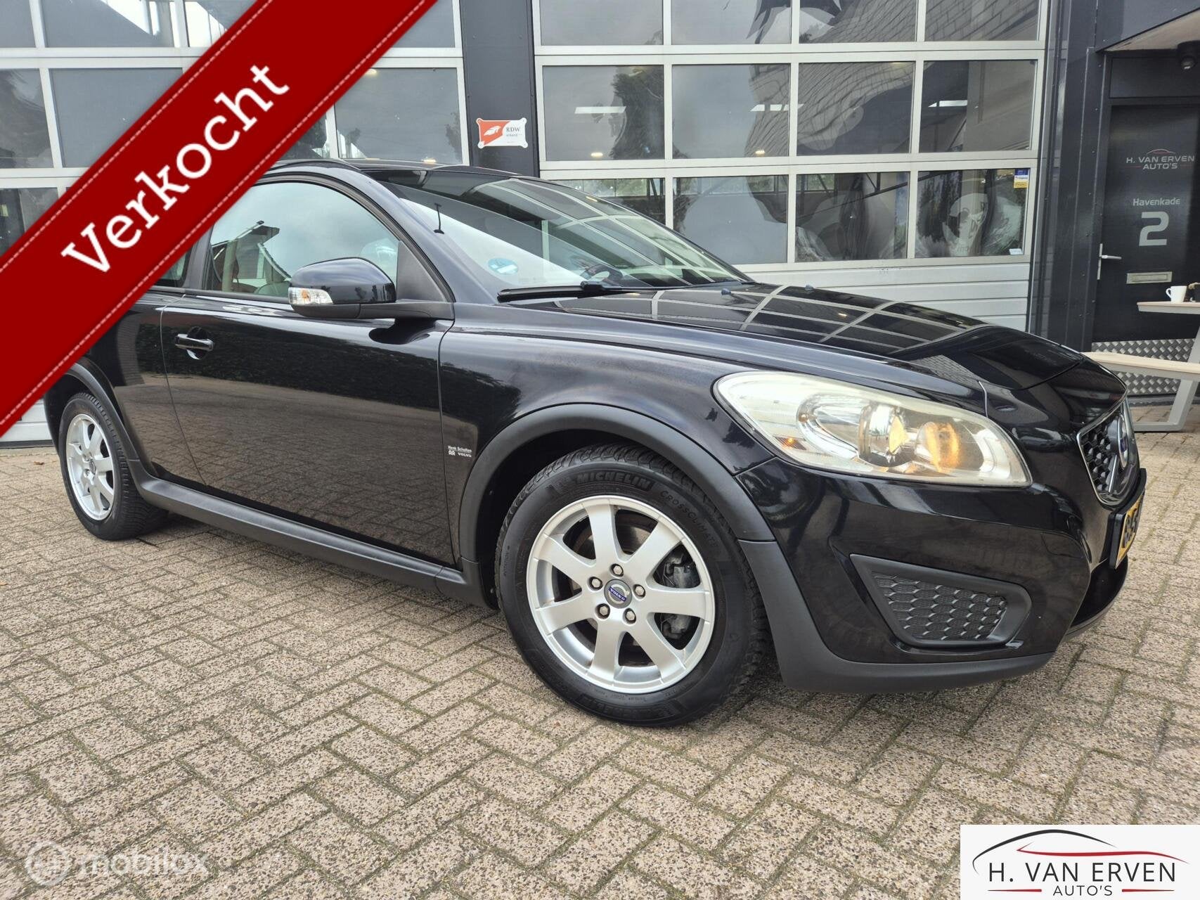 Volvo C30 2.0 1E EIGENAAR DEALERONDERHOUDEN XENON NAP!, Auto's, Automatische klimaatregeling, 4 cilinders, 4 stoelen, Zwart