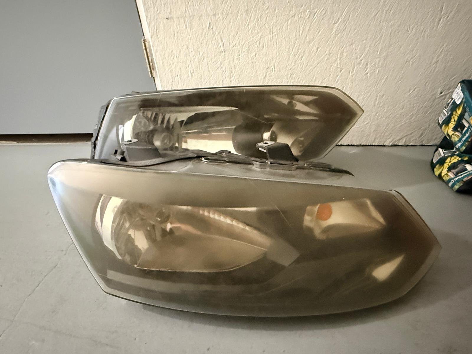 Koplampen volkswagen polo 6R1 model ORGINEEL 100%, Ophalen, Gebruikt, Overige automerken