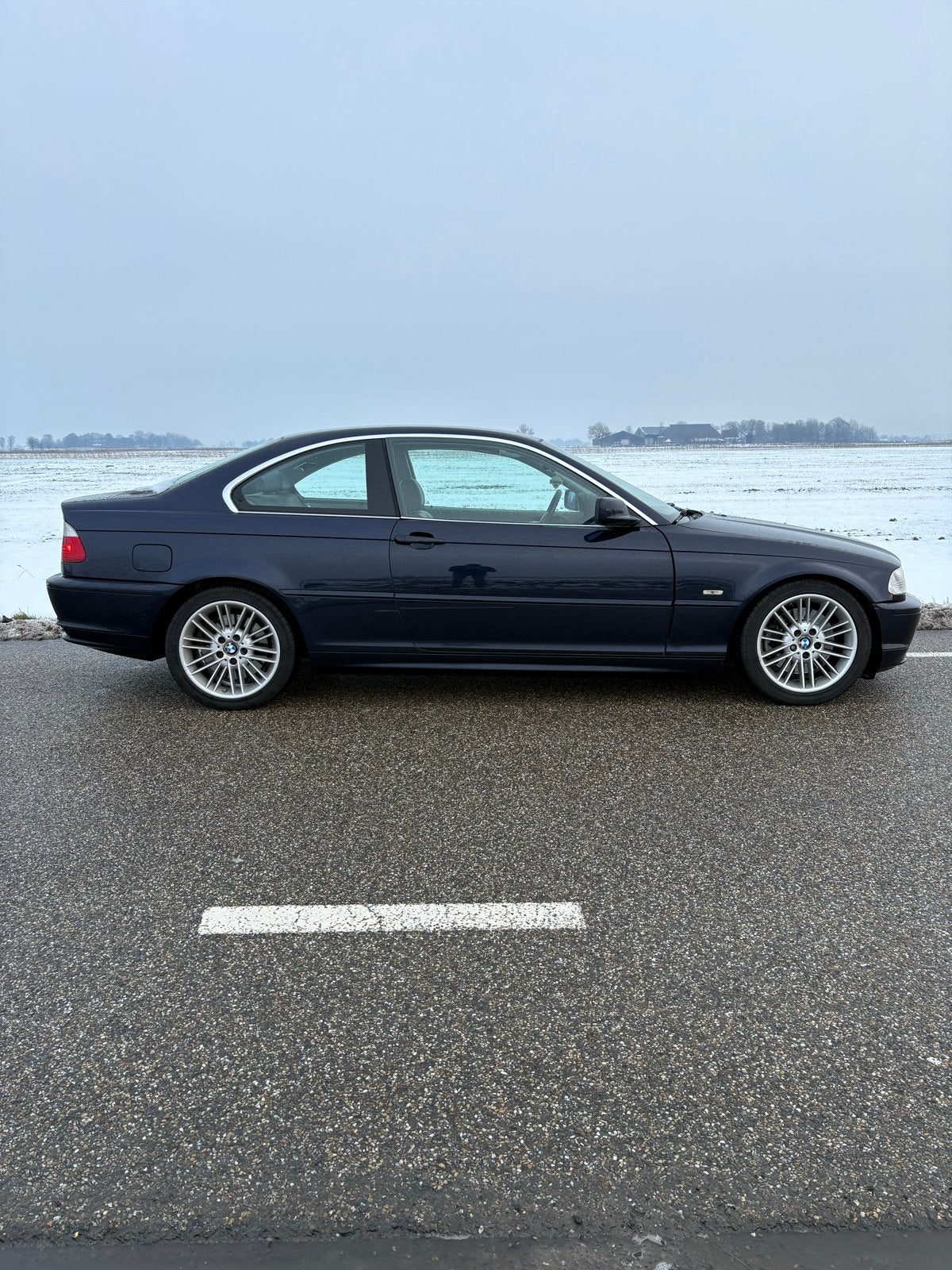 BMW e46 330ci 163594KM!, Auto's, 730 kg, 1440 kg, Blauw, 231 pk