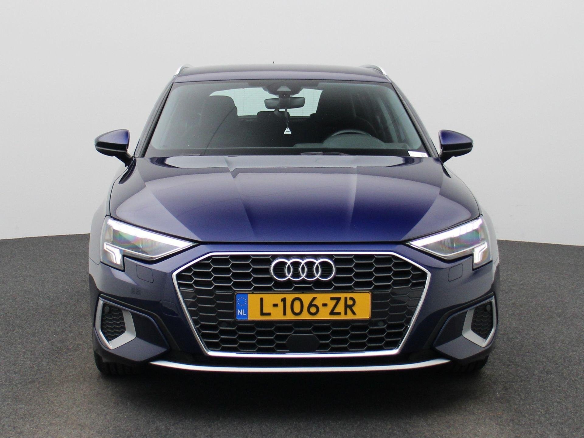 Audi A3 Sportback 30 TFSI Advanced edition |BTW | Trekhaak 1, Auto's, Stof, Gebruikt, Blauw, Origineel Nederlands
