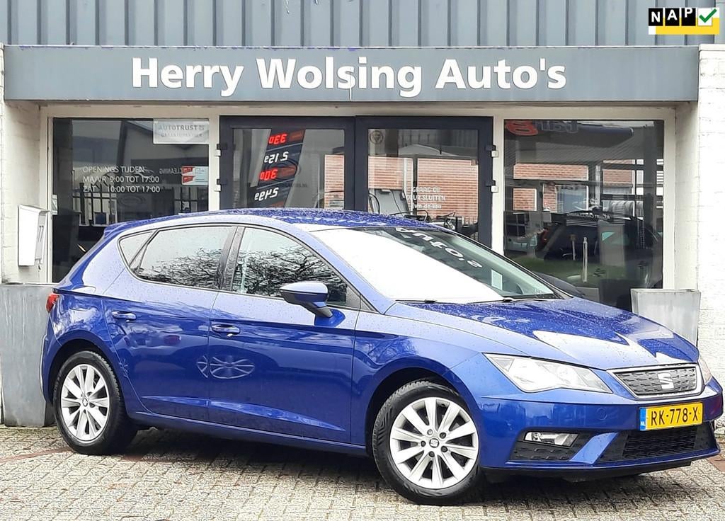 Seat Leon 1.0 EcoTSI Style Business Intense NAP 116 Pk, Auto's, Seat, Voorwielaandrijving, Stof, Gebruikt, Euro 6