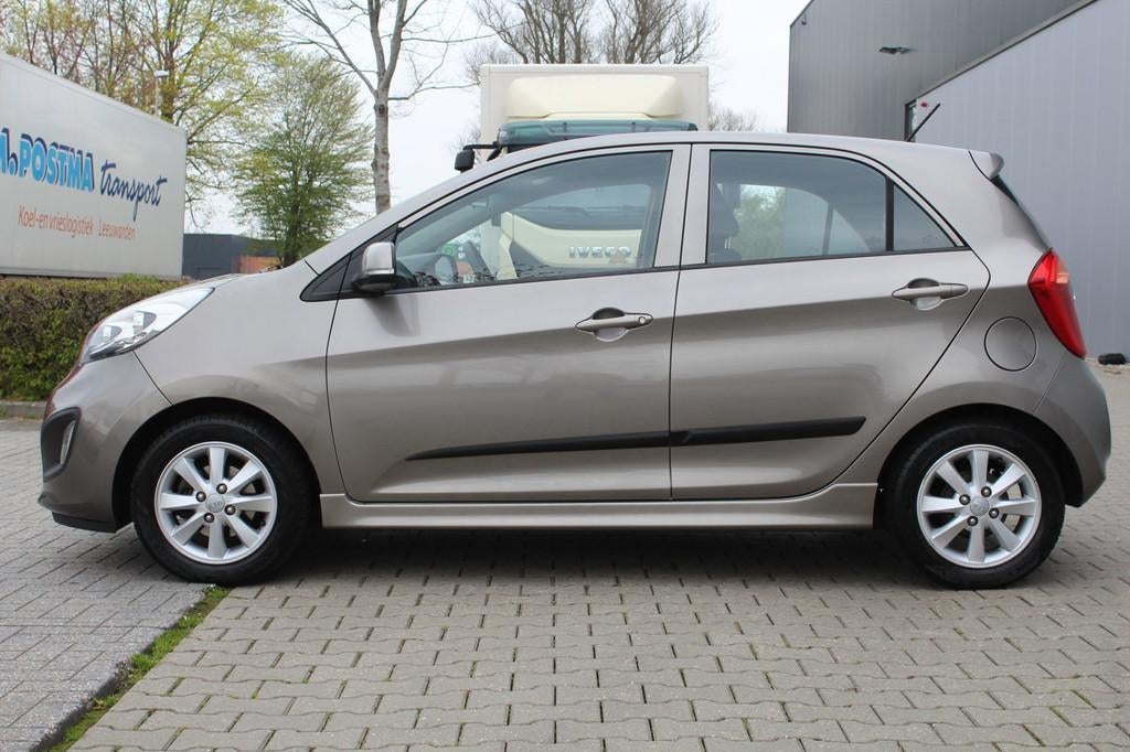 Kia Picanto 1.0 CVVT Comfort Pack | 5 Deurs | Airco | Elektr, Auto's, Voorwielaandrijving, Stof, Gebruikt, Zwart