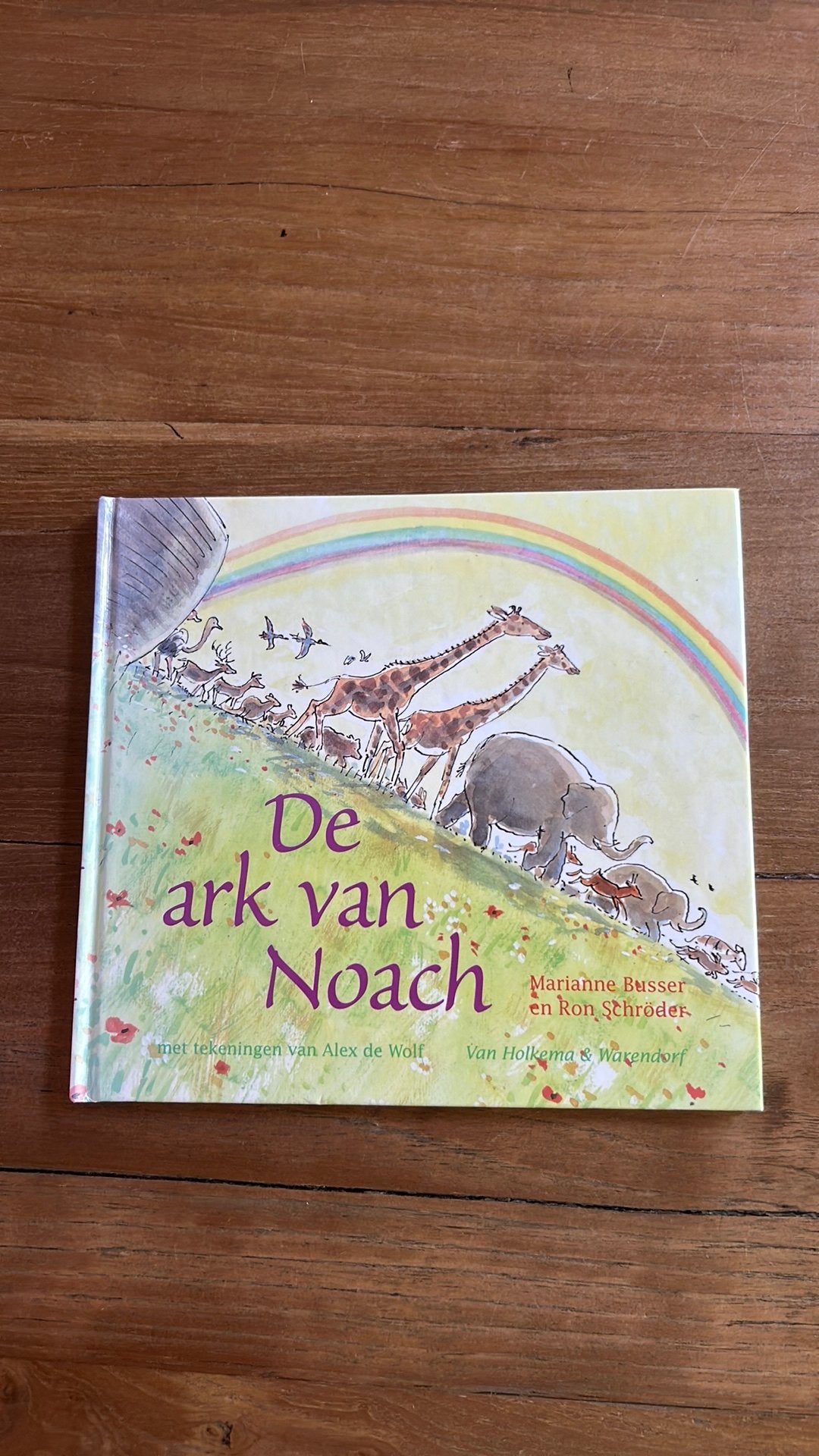 Marianne Busser - De ark van Noach, Ophalen of Verzenden, Zo goed als nieuw, Marianne Busser; Ron Schröder