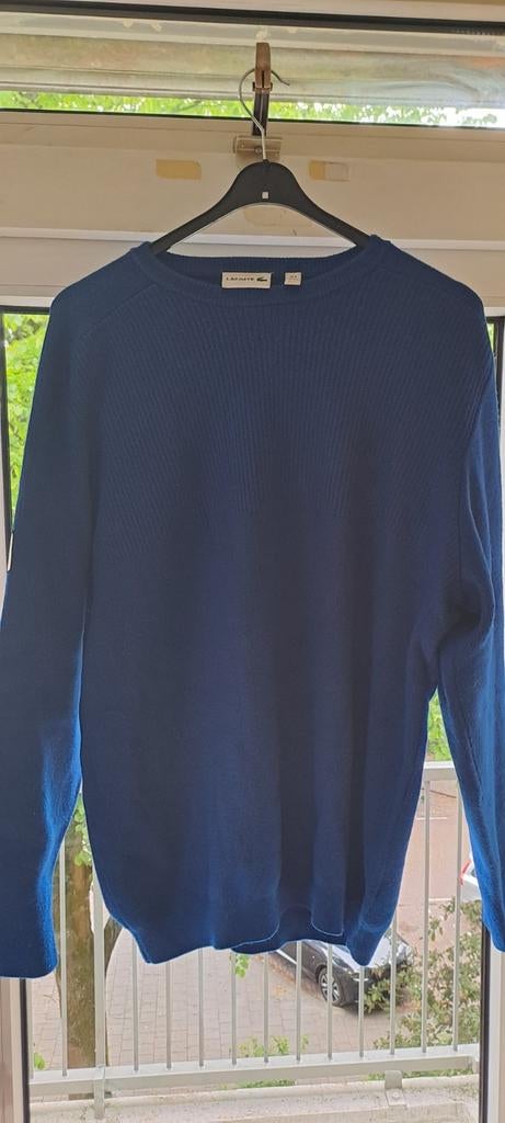 Lacoste sweater maat 3XL (US), Blauw, Lacoste, Overige maten, Ophalen of Verzenden