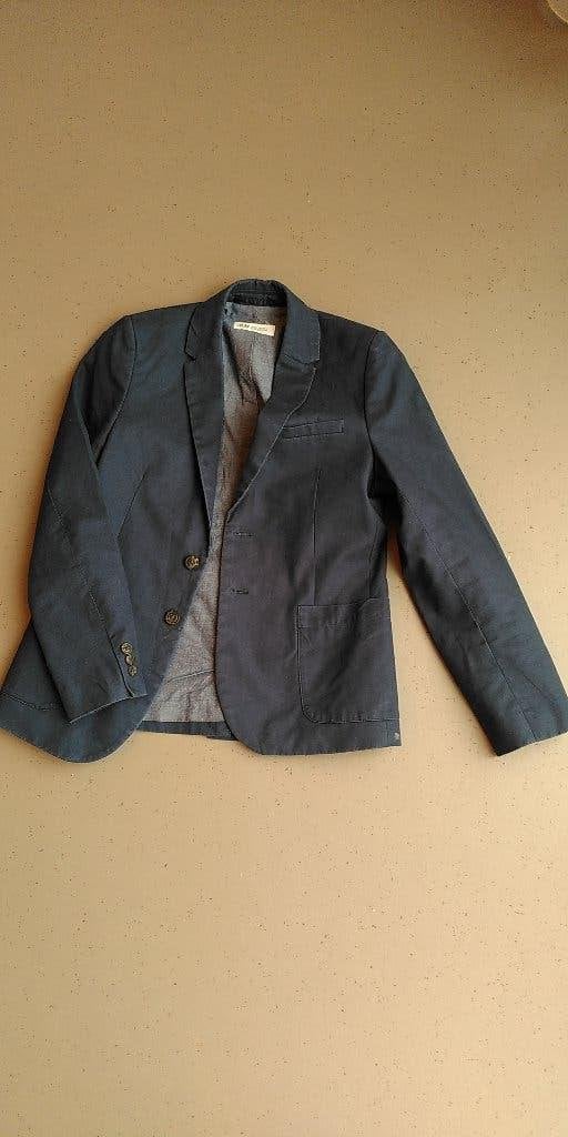 Colbert donkerblauw maat 140 H&M, Gebruikt, H&M, Ophalen of Verzenden, Jongen