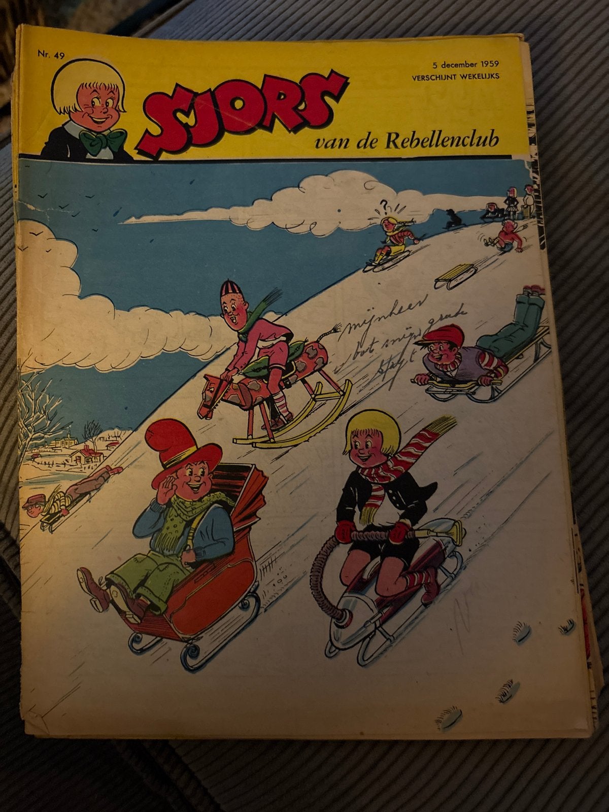 Sjors van de Rebellenclub - Nummers uit 1959 en 1960, Boeken, Ophalen of Verzenden, Gelezen, Overige typen