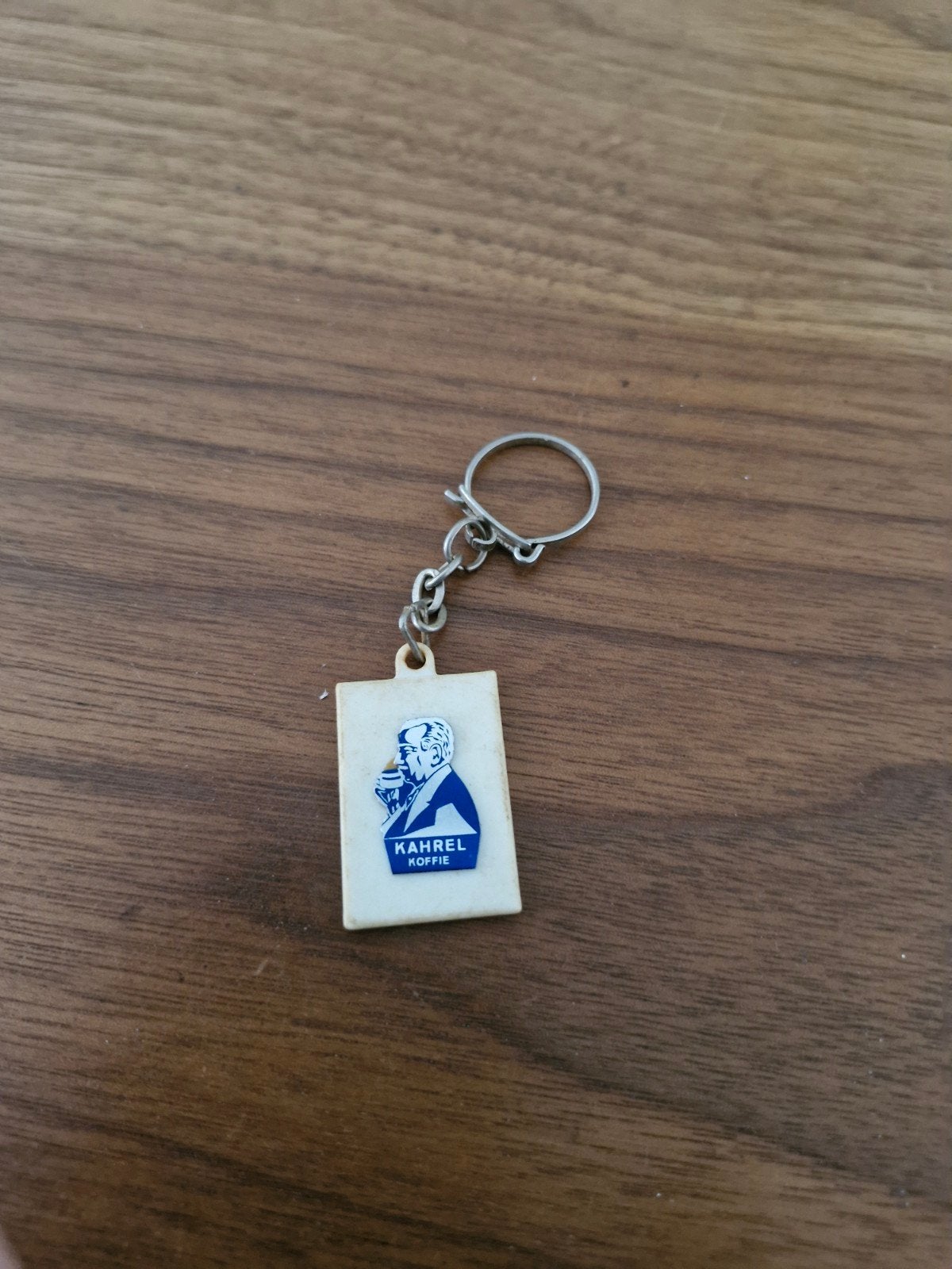 217 Vintage KAHREL KOFFIE sleutelhanger, Ophalen of Verzenden, Gebruikt, Merk