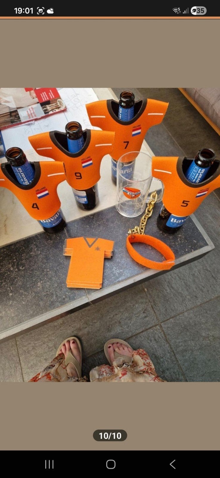Flessen wijn rek met een bier gekoeld bier tapje, Ophalen
