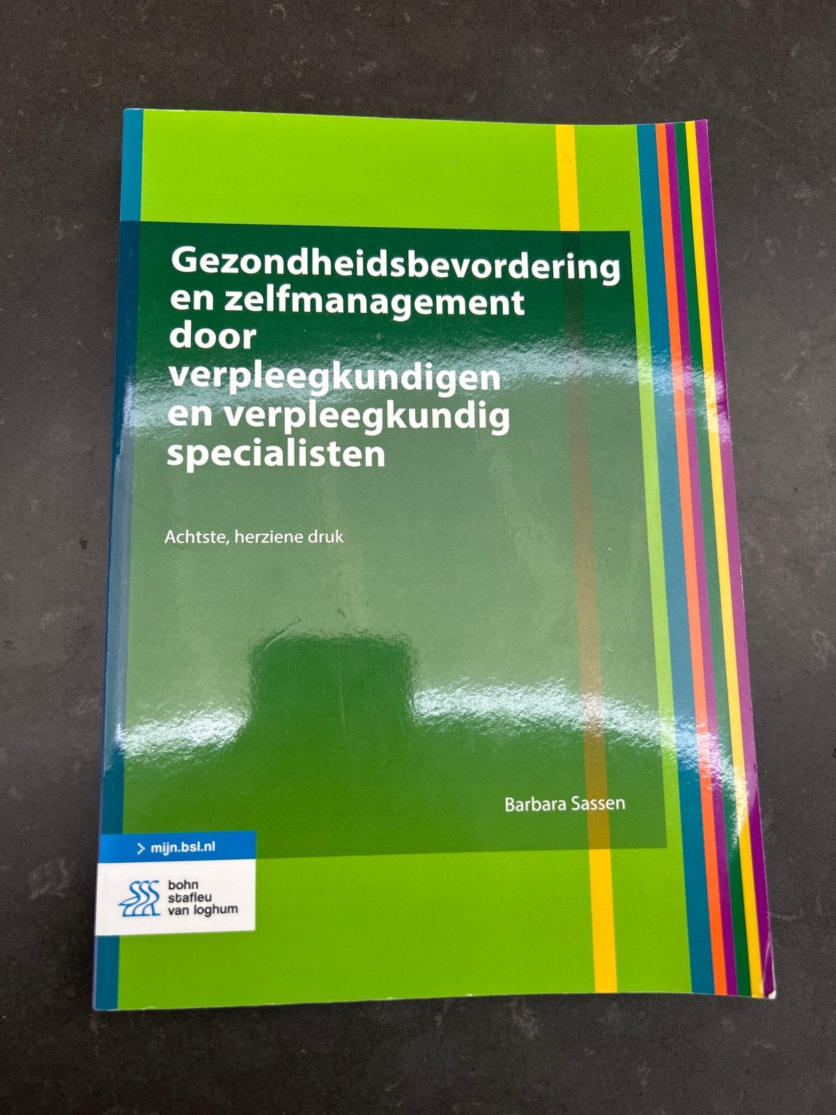 Gezondheidsbevordering en zelfmanagement - Barbara Sassen, Ophalen of Verzenden, Gamma, Zo goed als nieuw, HBO