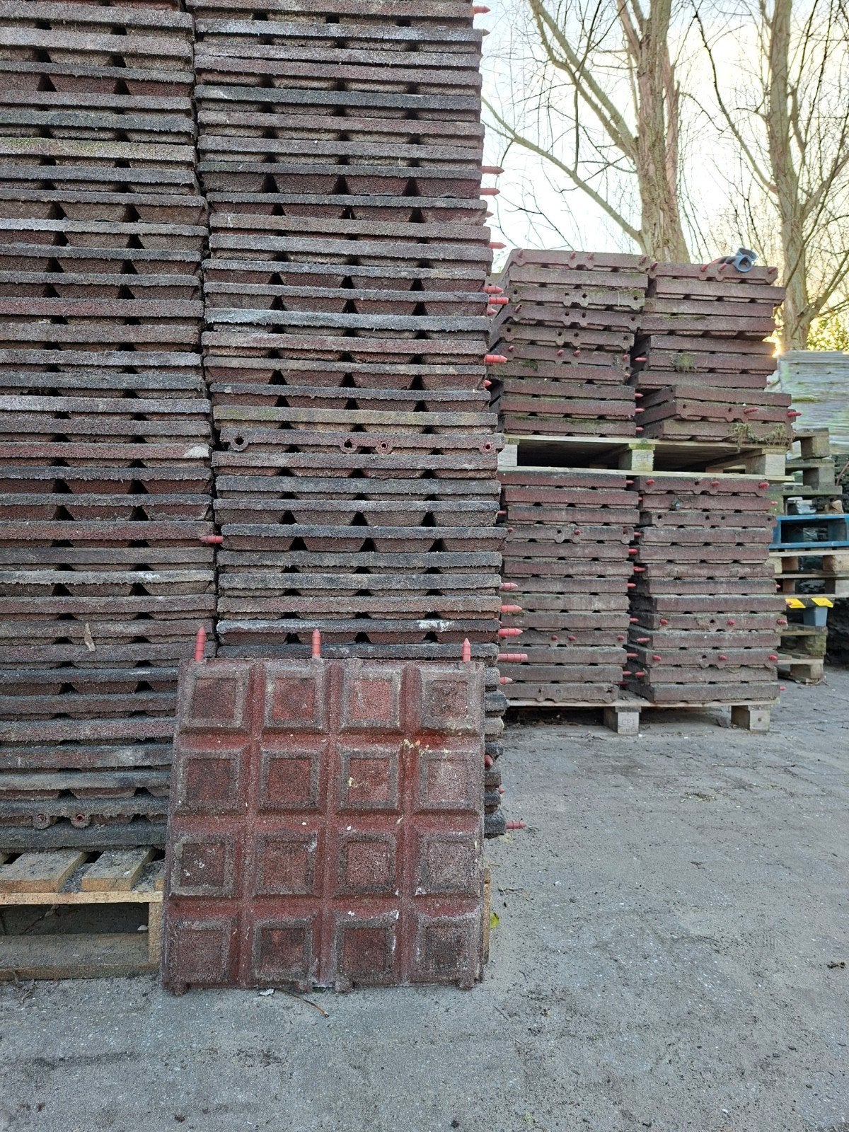 500 rubberen tegels 50x50x4.5 cm staltegels stalmatten, Dieren en Toebehoren, Stalling en Weidegang