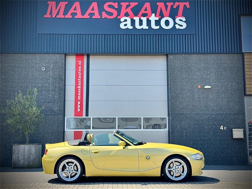 BMW Z4 Roadster 3.0 Si / Aut / Lci / Phoenix gelb / Individu, Auto's, BMW, Automaat, Gebruikt, Automatische klimaatregeling, Cabriolet