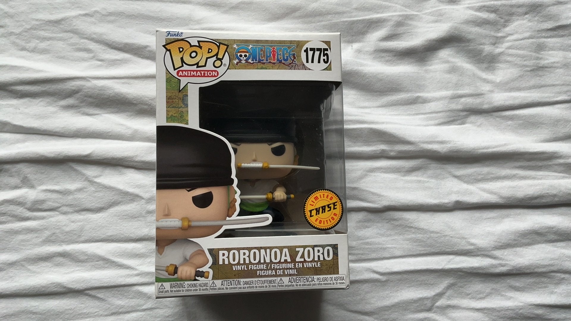 Funko Pop! Roronoa Zoro Chase Variant, Ophalen of Verzenden, Zo goed als nieuw