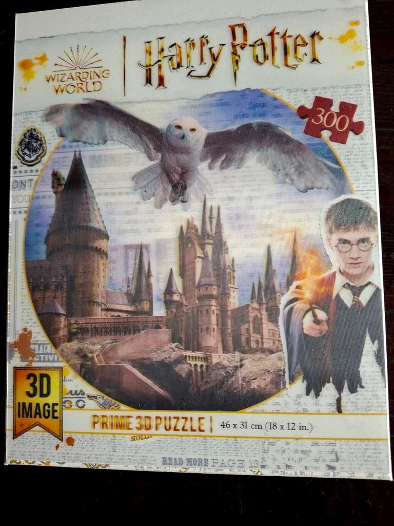 Harry Potter prime 3 D puzzel zgan, Ophalen of Verzenden, Zo goed als nieuw