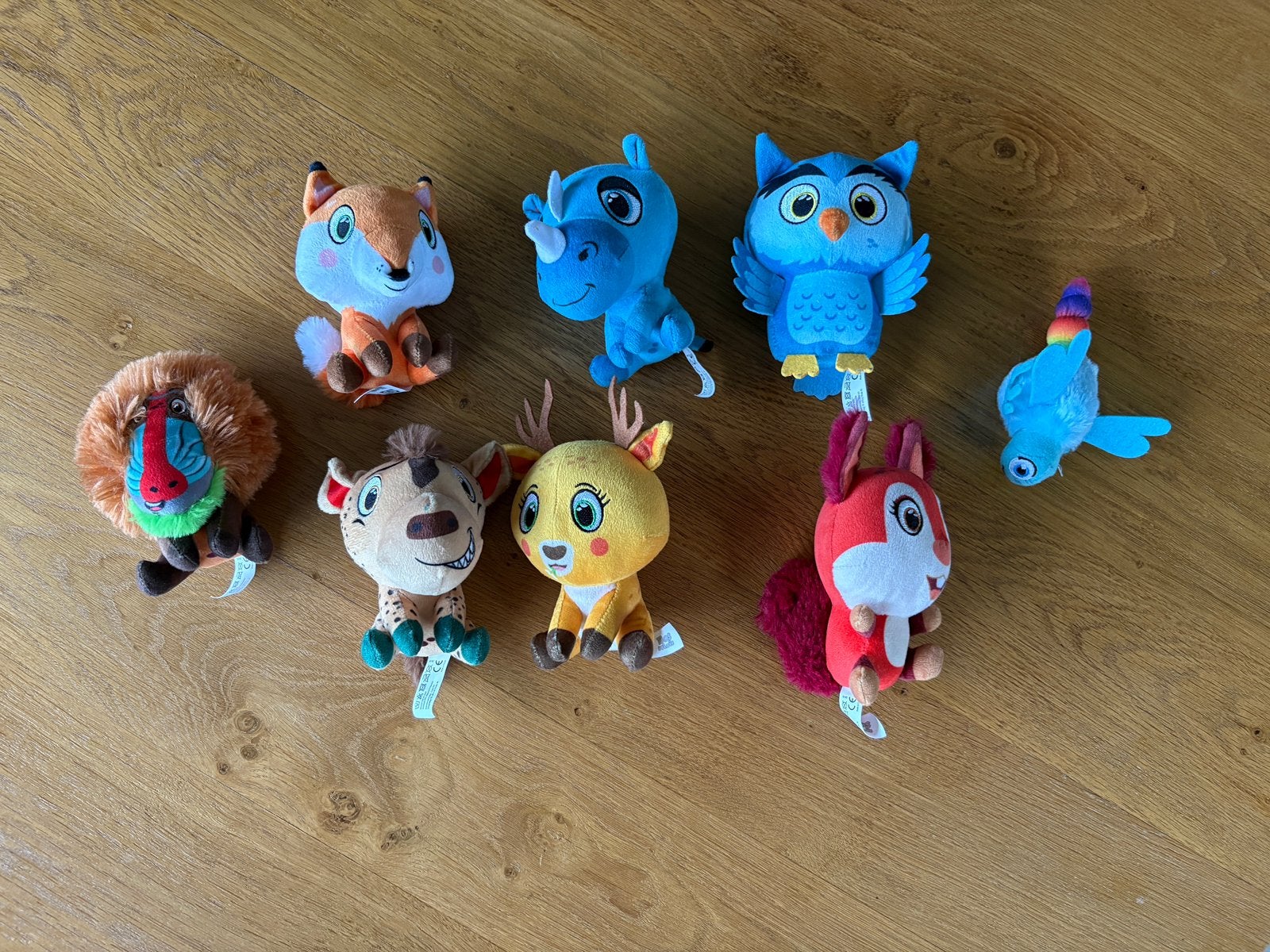 Te koop 8 stuks Lidl mini knuffels, Verzamelen, Lidl, Ophalen of Verzenden
