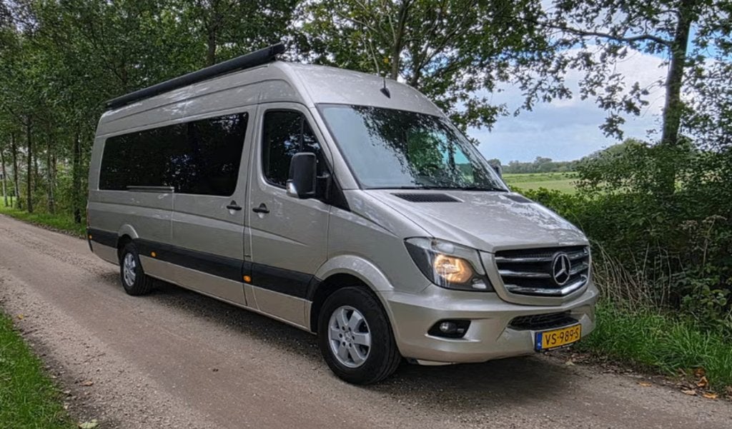 Mercedes Sprinter L4H2Automaat, airco, motorsport, kart, MTB, Automaat, Stof, 4 cilinders, 2000 kg
