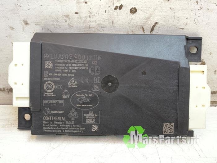 Module keyless vehicle van een Mercedes Sprinter, Auto-onderdelen, Motor en Toebehoren, Gebruikt, -, Ophalen of Verzenden, -