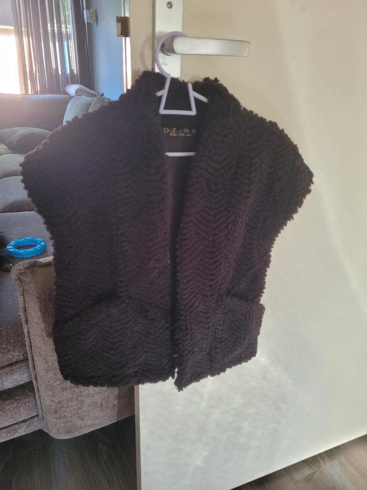 Zwarte bodywarmer voor meisjes - D-ZINE maat 116/122, Ophalen of Verzenden, Zo goed als nieuw, D-ZINE, Meisje