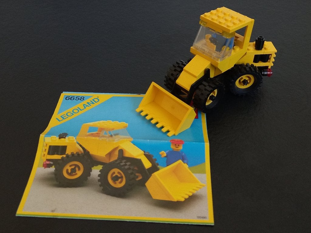 LEGO graafmachine 6658 - Compleet, Gebruikt, Lego, Ophalen of Verzenden, Complete set