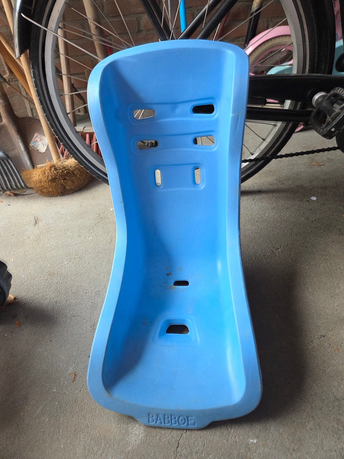 Babboe peuterzitje bakfiets (geen riempje), Ophalen of Verzenden, Gebruikt, Babboe