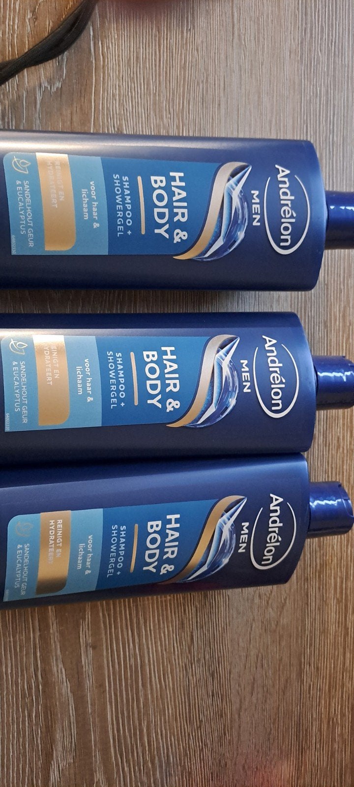 Andrélon Men Hair & Body Shampoo + Showergel - 3 flessen, Ophalen of Verzenden, Nieuw, Bad & Douche