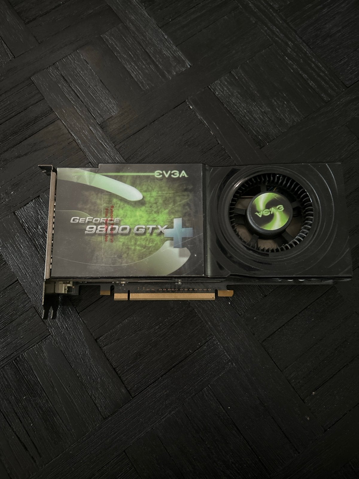 EVGA GeForce 9800 GTX+ 512MB Grafische Kaart, Computers en Software, Tv-Out, Gebruikt, GDDR3, Ophalen of Verzenden
