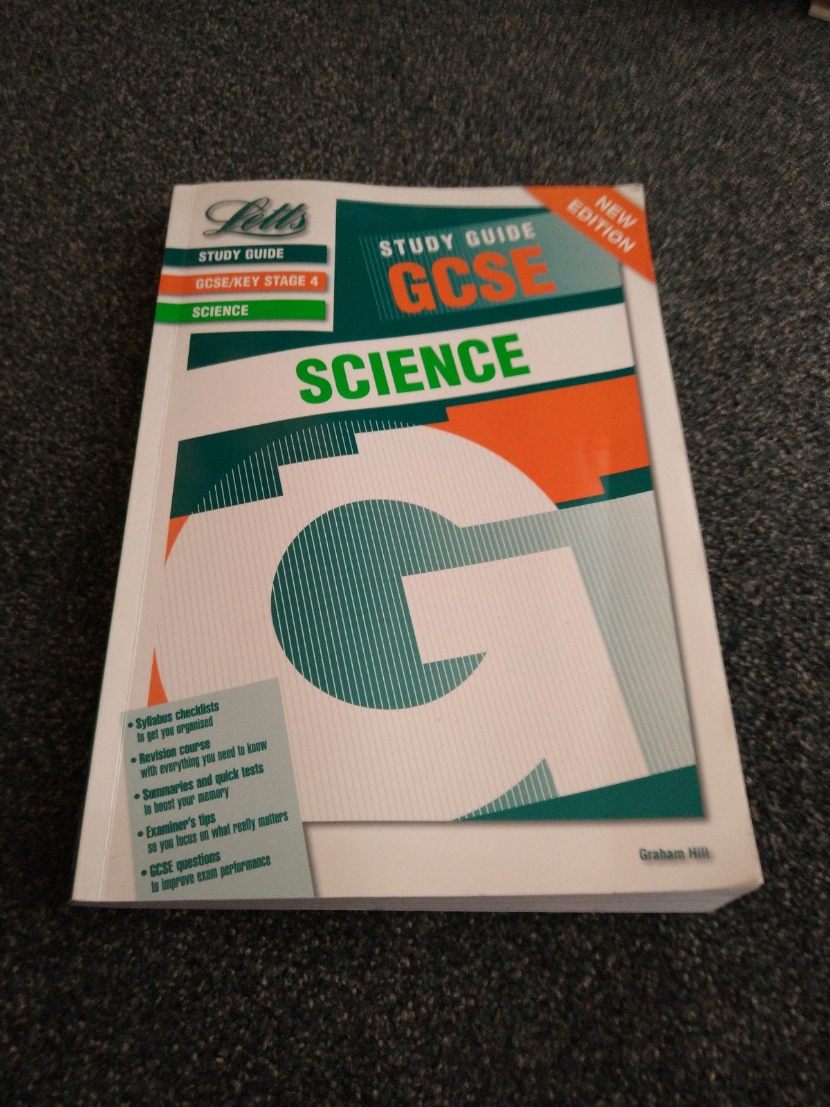 Letts GCSE Science Study Guide - Nieuwe Editie, Gelezen, Overige vakken, Ophalen of Verzenden, Graham Hill