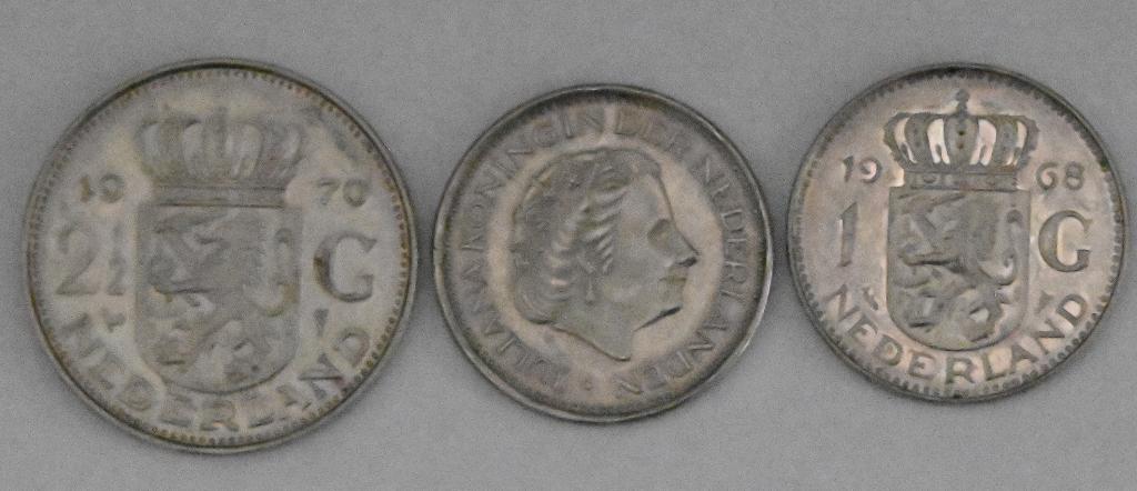 3 Nederlandse munten, Ophalen of Verzenden, Koningin Beatrix