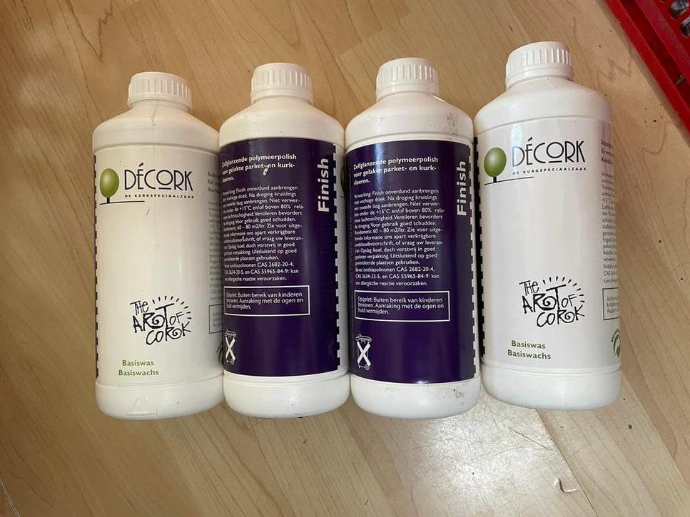Decork Finish Onderhoudsmiddel voor kurkvloer, Overige kleuren, Nieuw, Ophalen of Verzenden, Lak