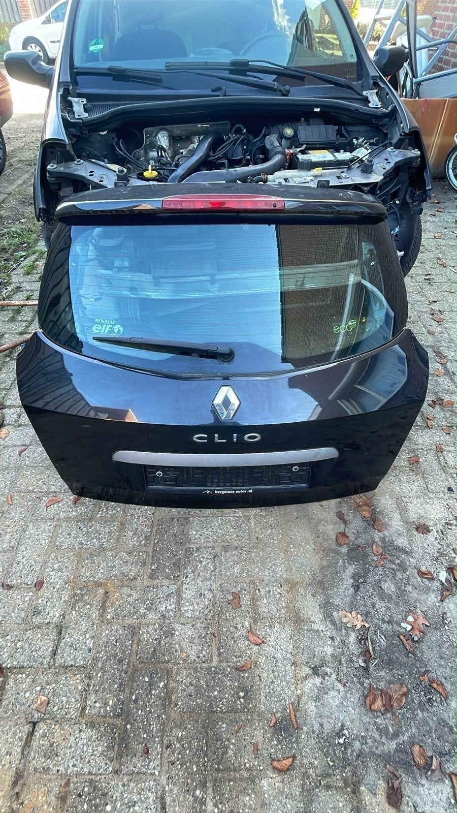 Achterklep Renault Clio - Compleet Kleurcode NV676, Auto-onderdelen, Ophalen, Gebruikt, Achterklep, Renault