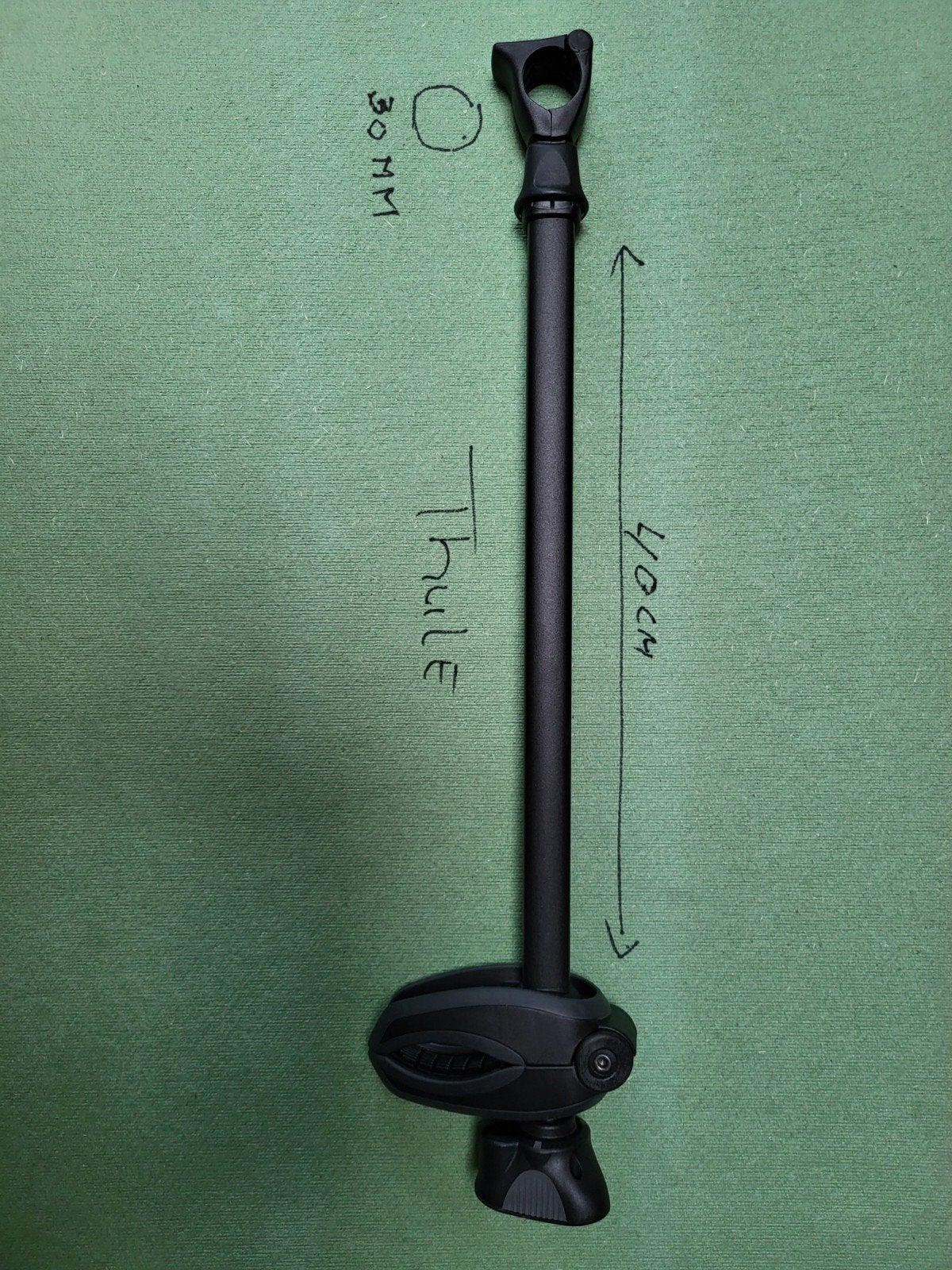 Thule bike holder totaal 51,7cm o.a. t.b.v easyfold nieuw, Ophalen of Verzenden, Nieuw, Fietsendrager-accessoire