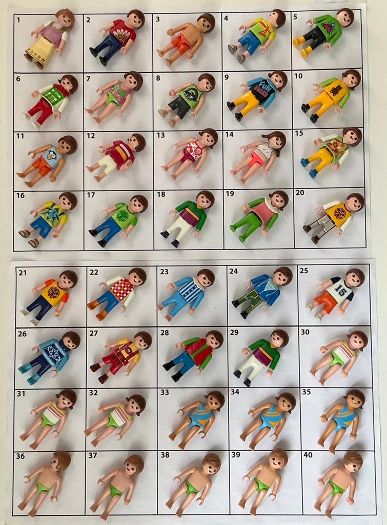 Playmobil kinderen met bruin haar (A), Kinderen en Baby's, Speelgoed | Playmobil, Ophalen of Verzenden, Gebruikt