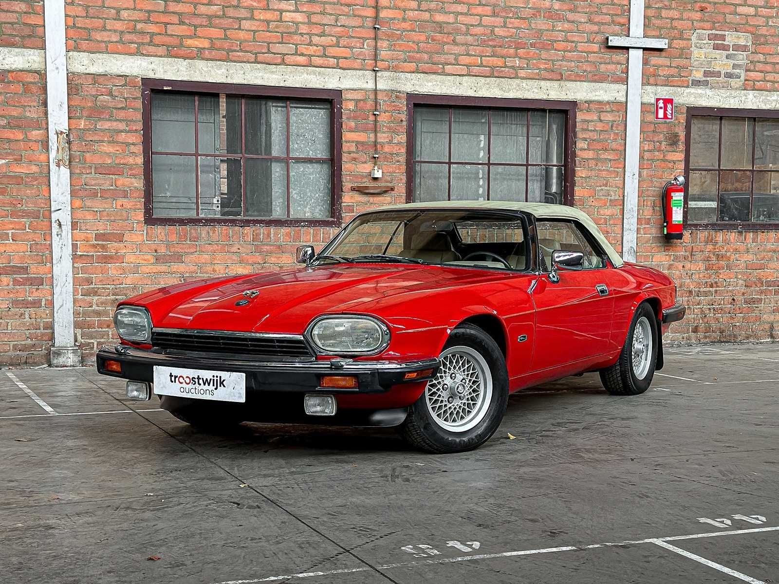 Jaguar XJS Convertible 5.3 V12 266pk 1992, Auto's, Jaguar, Automaat, Gebruikt, Cabriolet, Bedrijf